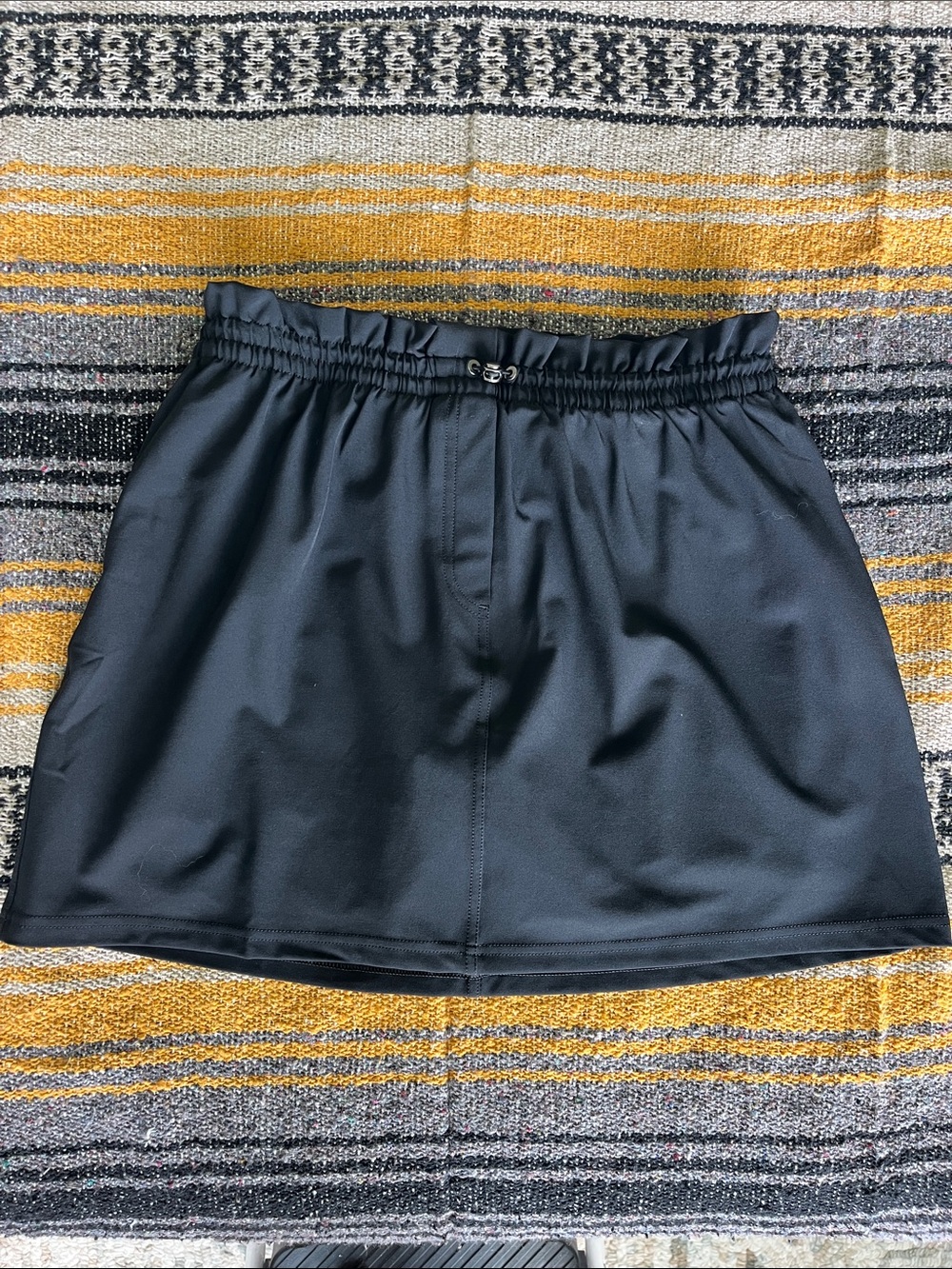 SPANX Black Athletic Skort